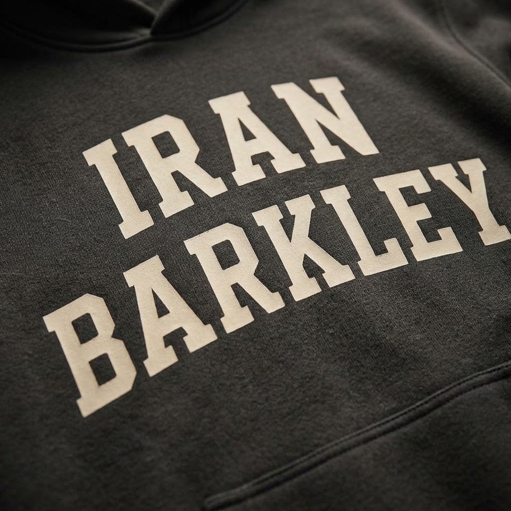 Iran Barkley Heavyweight Hooded Sweatshirt 400 GSM