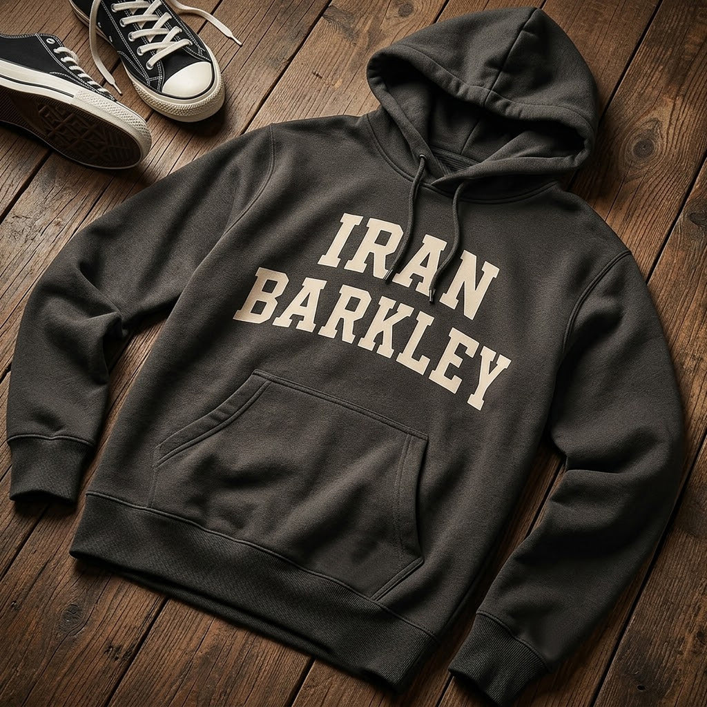 Iran Barkley Heavyweight Hooded Sweatshirt 400 GSM